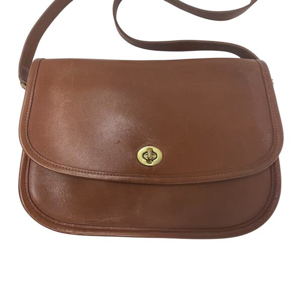 Coach Vintage City Bag - British Tan - Brown - Crossbody - Shoulder Style# 9790 - Picture 3 of 10